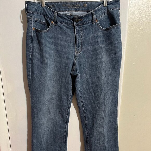 Faded Glory Boot Jeans SZ 16A - Picture 1 of 7
